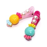 Poly Candy Hair Clip Dark Clip for Kids