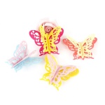 Two Colors Butterflies Hair Clip For Kids
