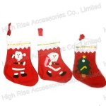 Christmas Santa Pattern Socks