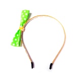 Dotted Bow Alice Band For Kids