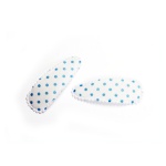 Blue Polka Dots Hair Clip Snap Clip