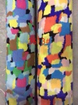 Colored Mosaic Pattern Fabric