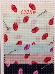 Red Lip Pattern Fabric