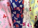 Letters Pattern Fabric