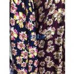 Flowers Pattern Fabric Suit For AW