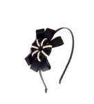 Beaded Flower With Ribbon Alice Band