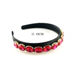Pink Crystal Ornaments Alice Band