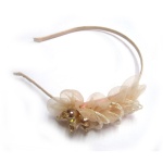 Tulle Flowers With Beads Alice Band