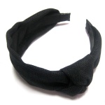 Black Knotted Alice Band