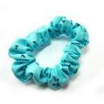 Anchor Pattern Skyblue Scrunchies