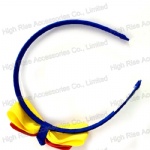 Colored Grosgrain Ribbon Bow Headband Kids Alice Band