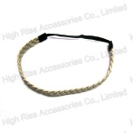 Elastic and Chains Braided Headband