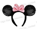 Minnie Mouse Ears Headband Deluxe