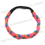 Colorful Braided Thick Elastic Headband
