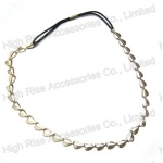 Heart Shape Chain Elastic Headband