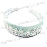 Lace Pattern Wrapped Alice Band