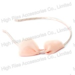Pale Pink Bow Alice Band