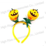 Halloween Pumpkin Headband, Party Headband
