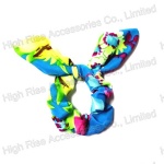 Colorful Pattern Ear Scrunchie