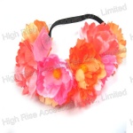 Flower Cluster Garland, Flower Crown Headband